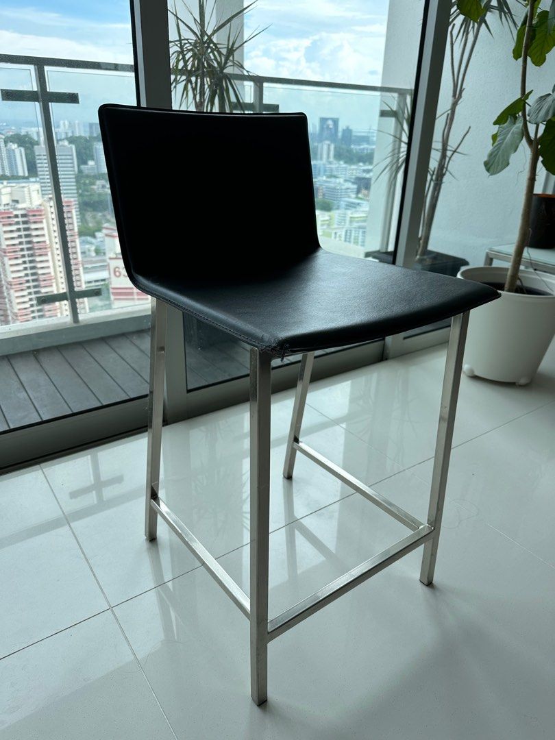 Cb2 phoenix top bar stool