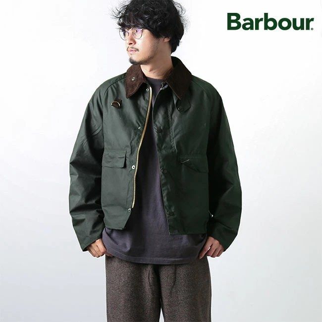 原價$2800)英國Barbour Spey JKT (Sage), 男裝, 外套及戶外衣服- Carousell