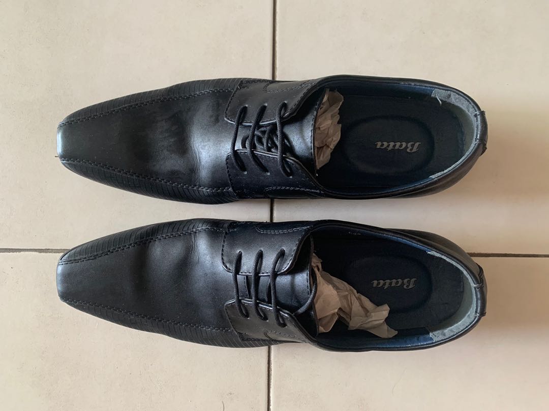 Bata leather shoes, Men's Fashion, Footwear, Dress Shoes on Carousell