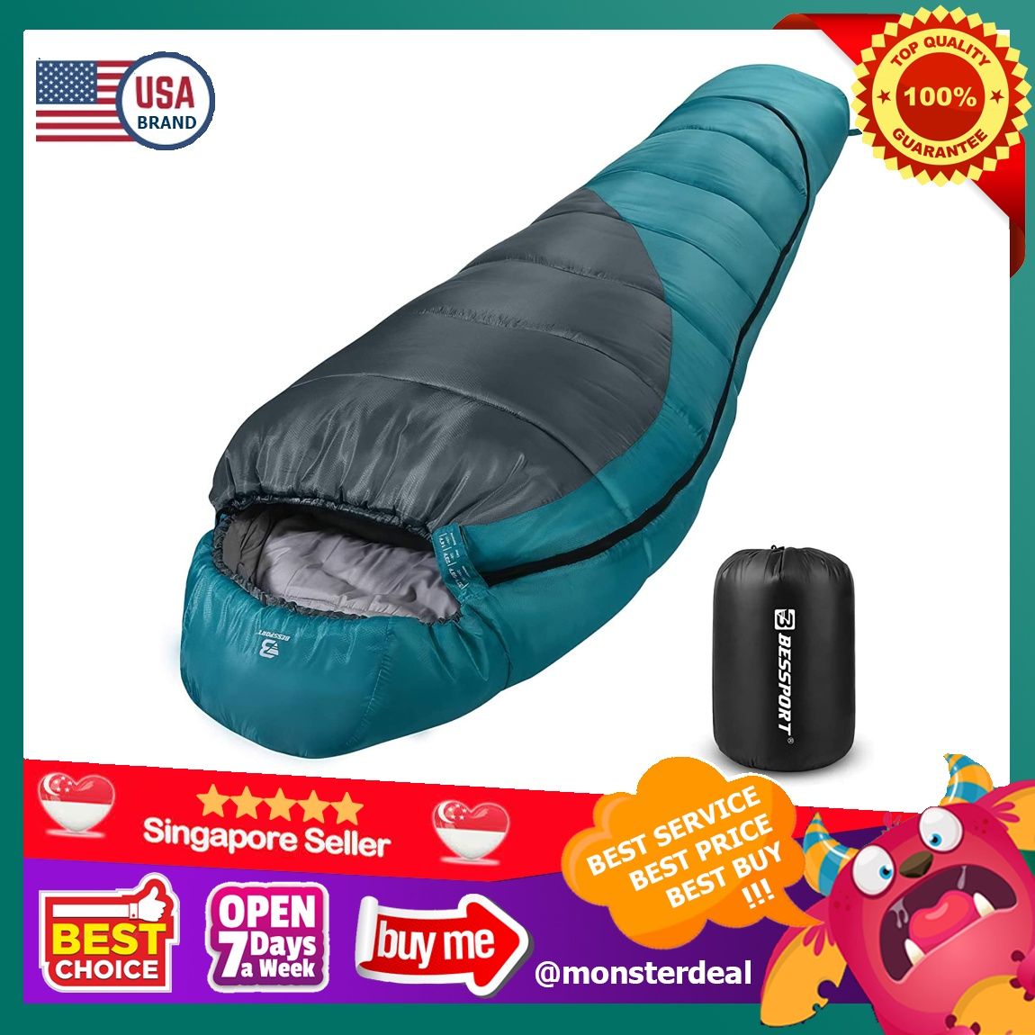 Down Sleeping Bag Degree For Adults Kanyak 32u00b0F Cold Weather
