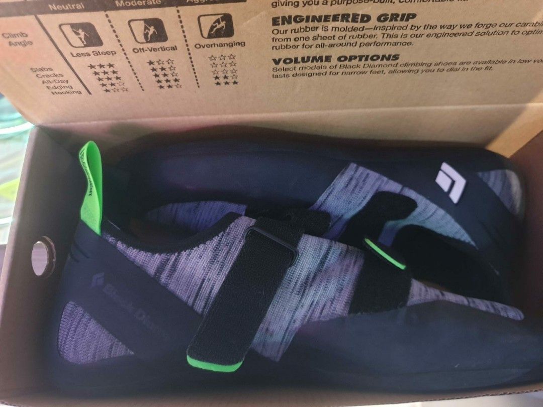 Black Diamond Momentum Climbing Shoes US13 Sports Equipment