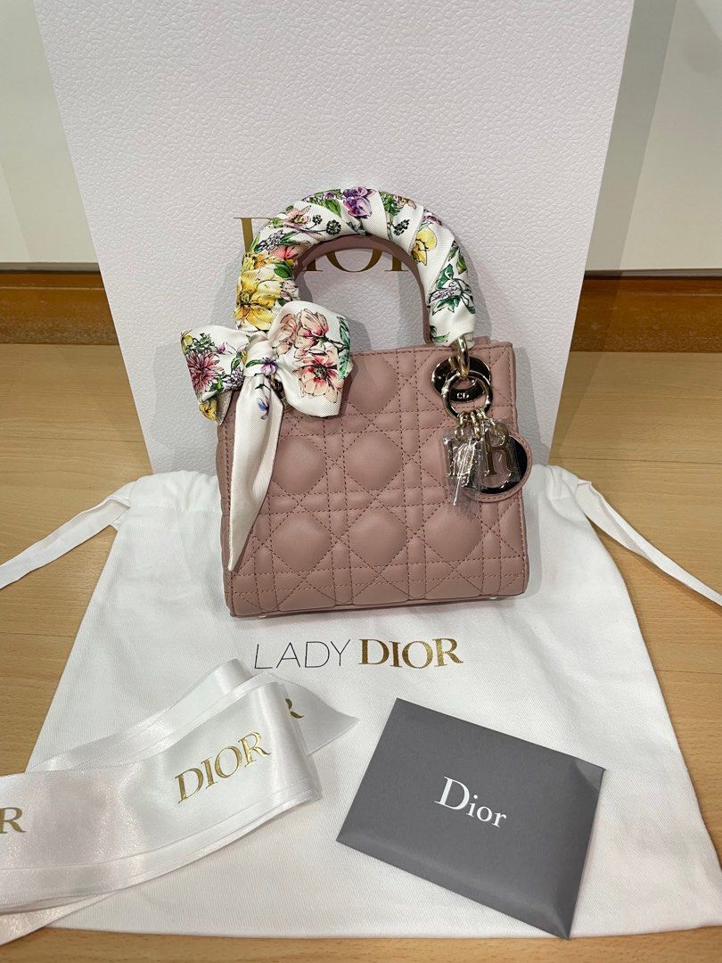 Mini Dior Style Ladies Bag With Scarf 1001049  The MallBD