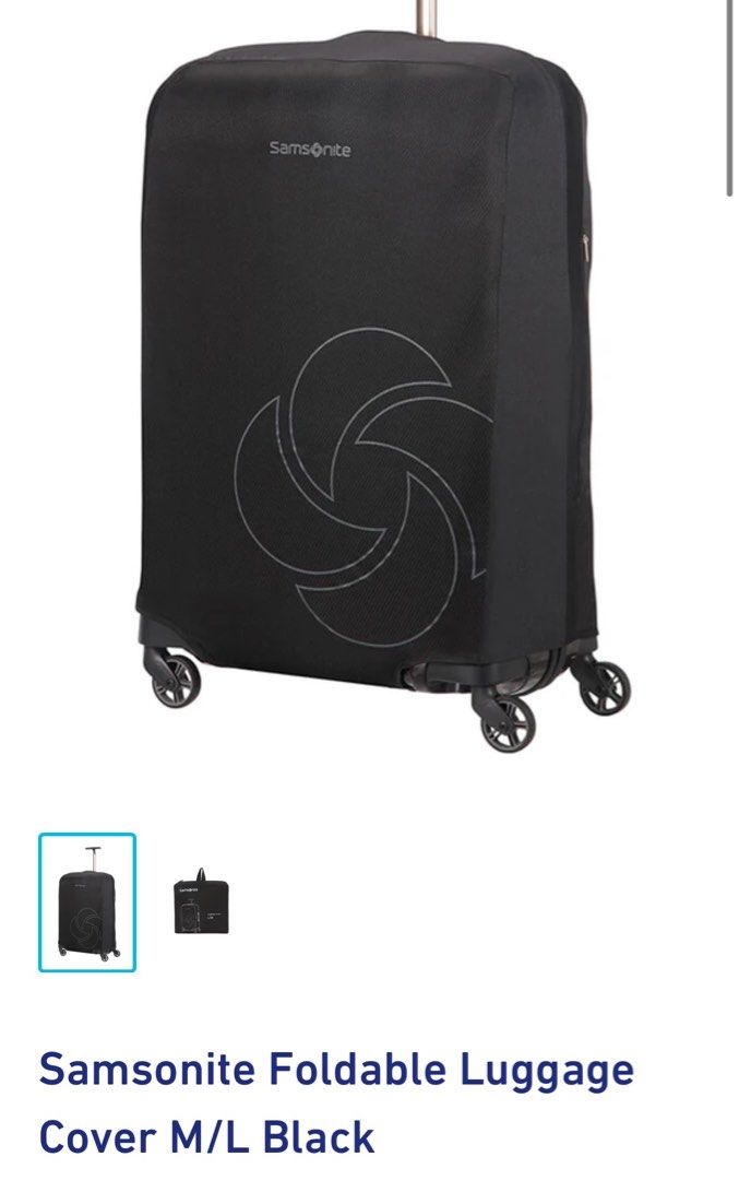 Samsonite foldable sales luggage cover