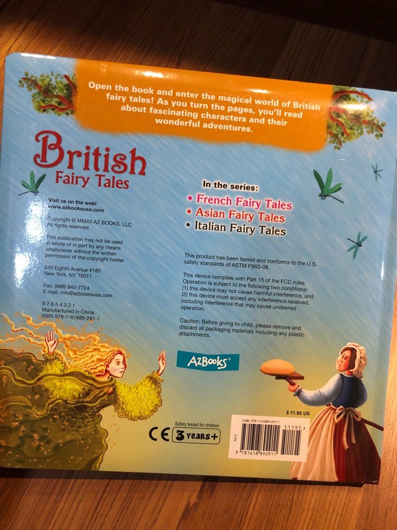 Fairy Tales From Around The World British Fairy Tales, Hobbies & Toys