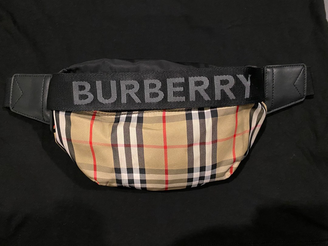 Burberry belt bag on Carousell