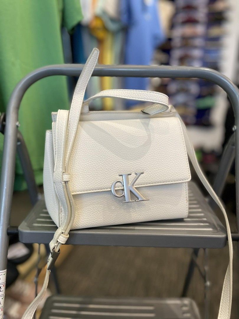 Calvin klein amara top handle outlet satchel