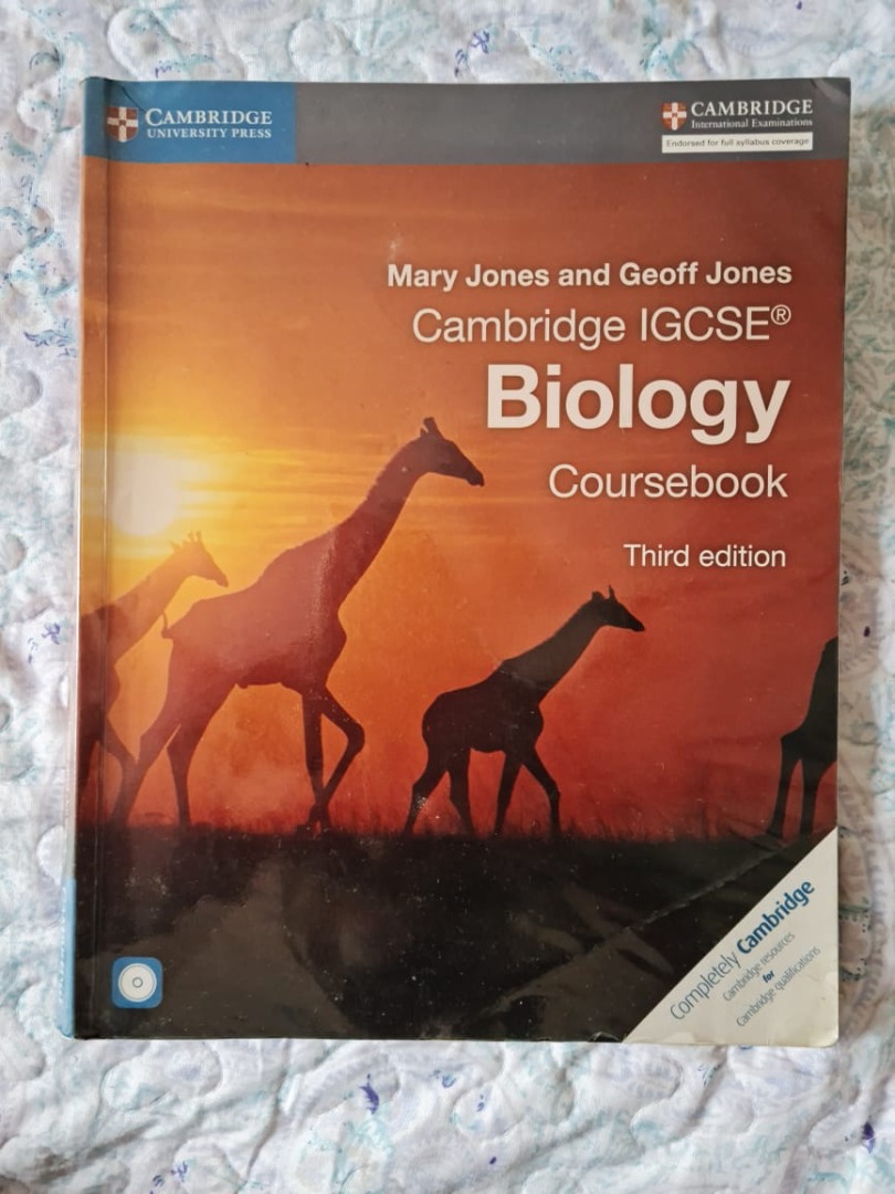 Cambridge IGCSE Biology Coursebook 3th Edition, Hobbies & Toys, Books