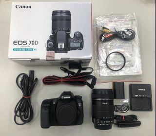 Canon eos 70D+18-135mm鏡頭