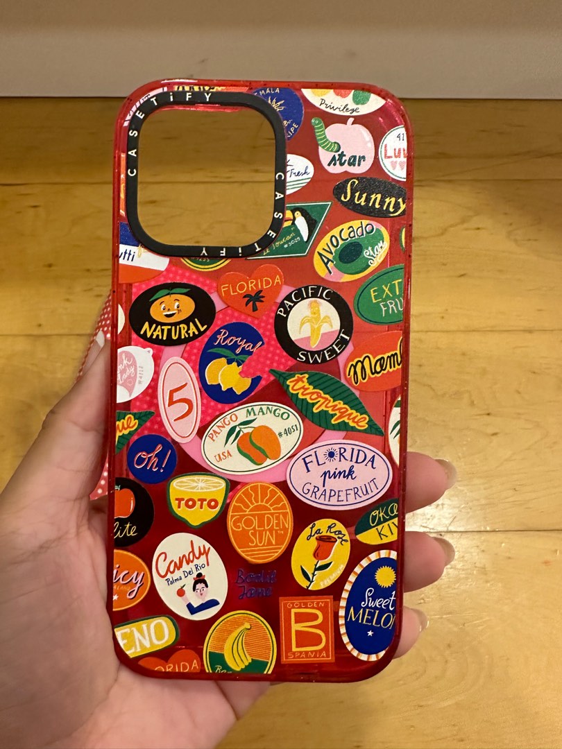 Casetify Fruit Stickers by Bodil Jane iPhone 14 Pro Max on Carousell