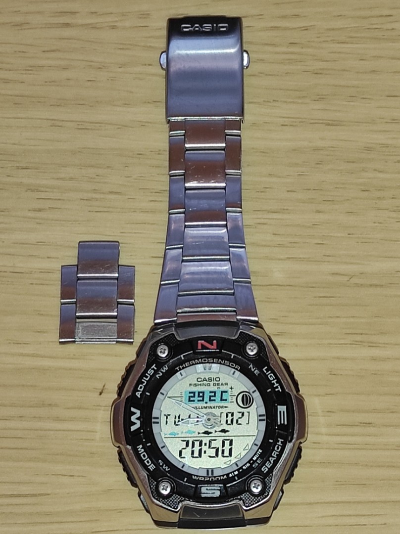 CASIO AQW101, 名牌, 手錶 Carousell