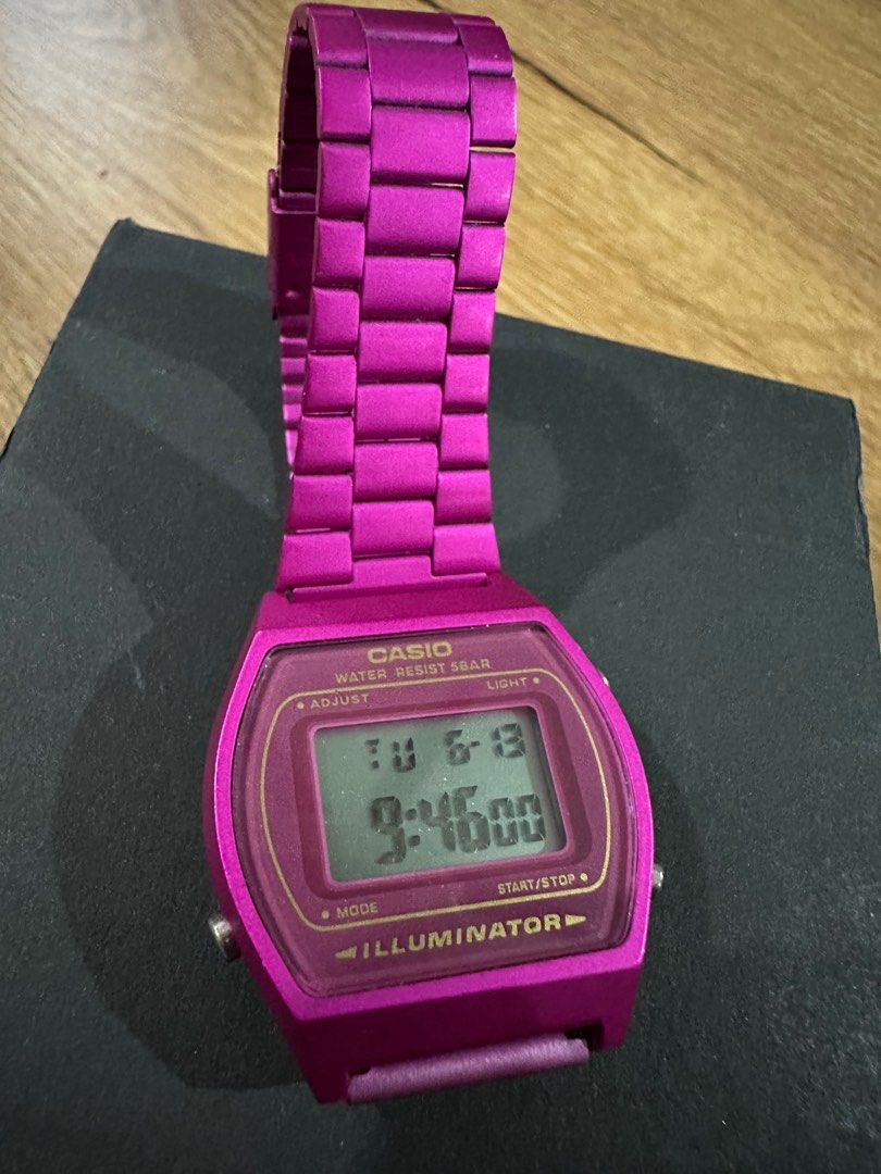 Casio fucsia on sale