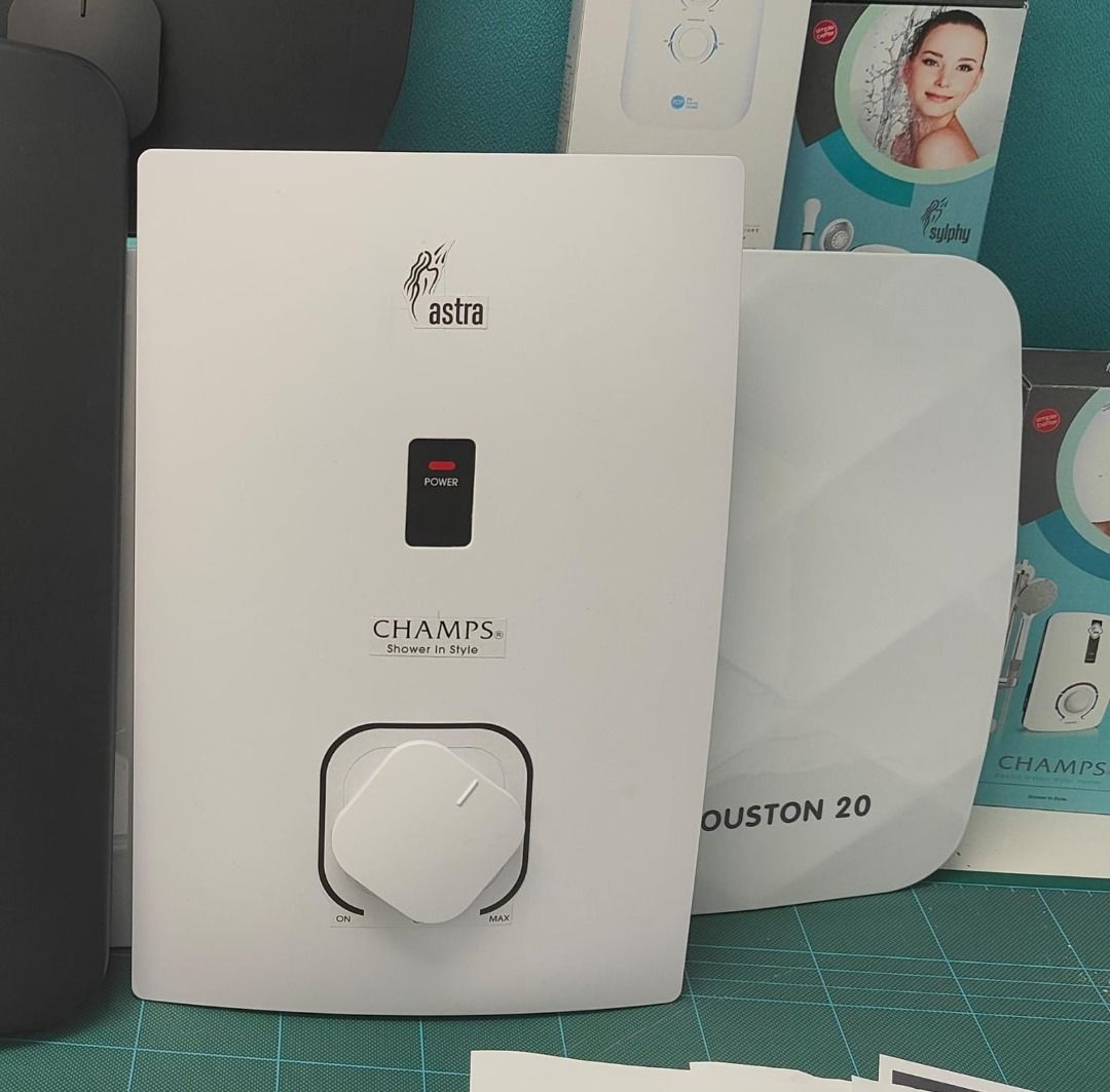 Champs x sgPlumbMart Astra Copper Inner Tank Instant Heater With Shower