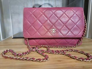 1,000+ affordable chanel wallet on chain pink For Sale