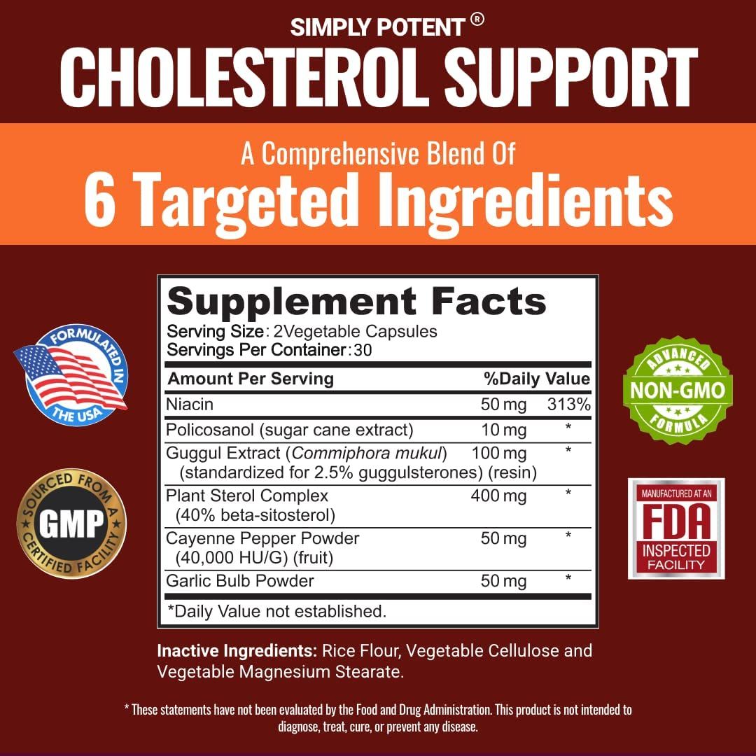 Cholesterol Lowering Supplements That Work, Support Lower High