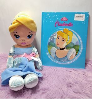 Cinderella Plush and Disney Cinderella Book