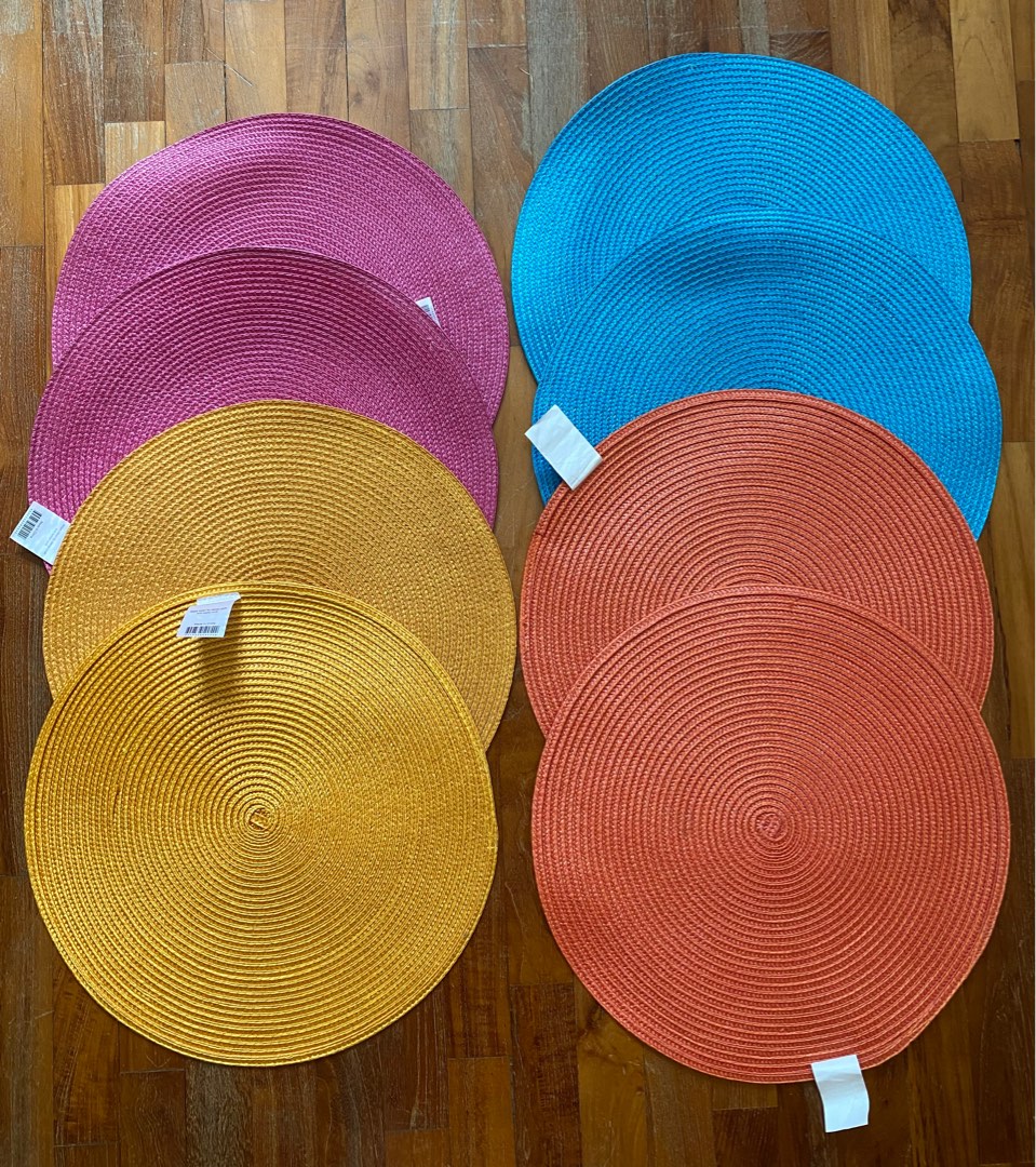 Circular Table Mats, Furniture & Home Living, Kitchenware & Tableware