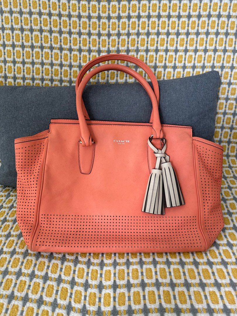 Coach bag with tassel new arrivals