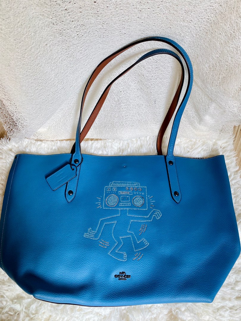 Coach keith discount haring market tote