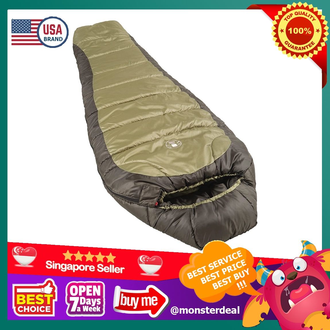 Coleman north rim sleeping bag outlet