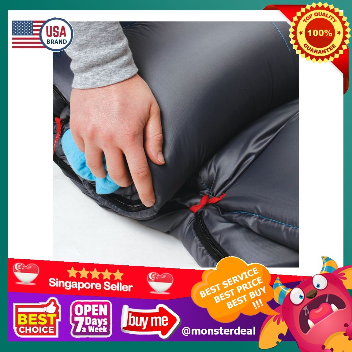 Coleman Trinidad Warm-Weather Sleeping Bag, Sports Equipment