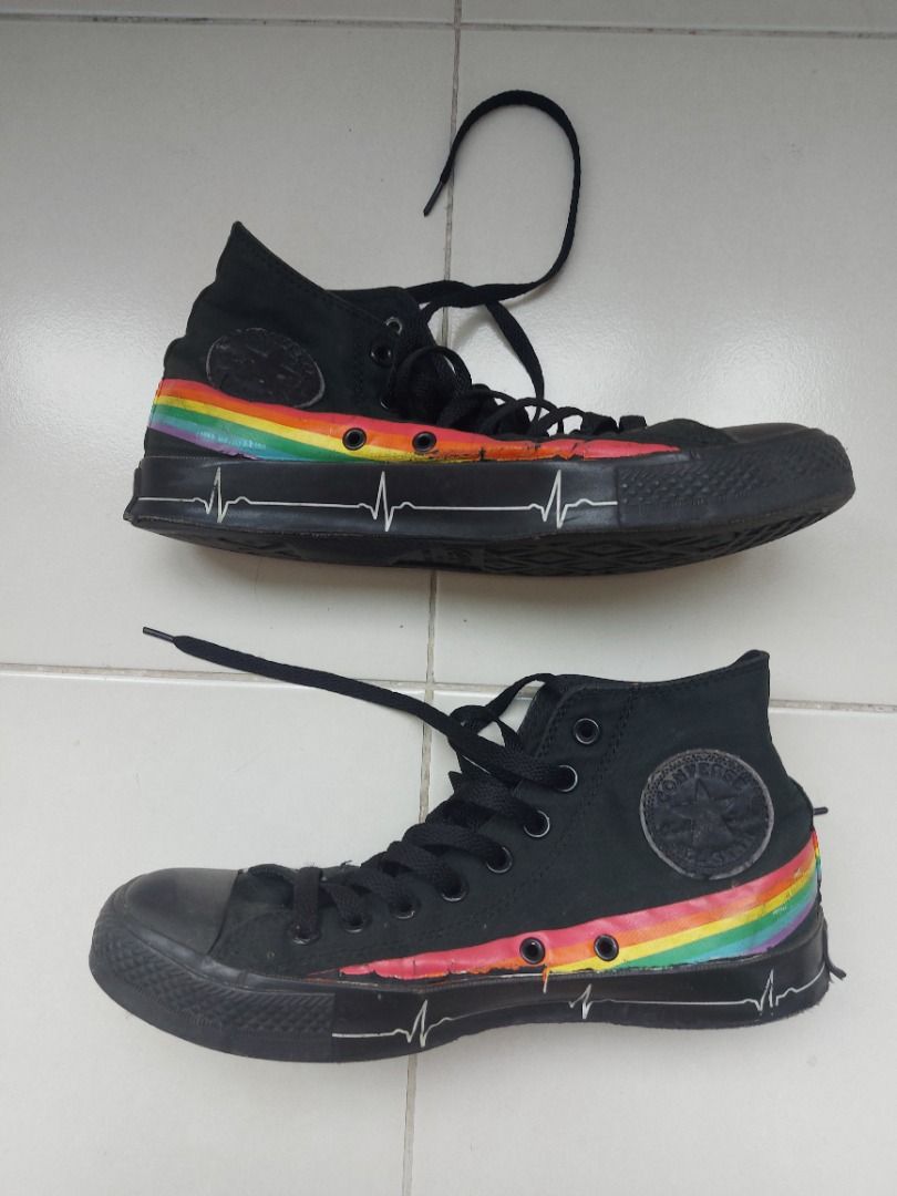 Converse Pink Floyd 2008 Men s Fashion Footwear Sneakers on