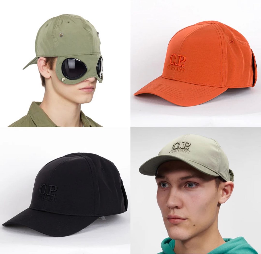 Cp company baseball cap with goggles 2025