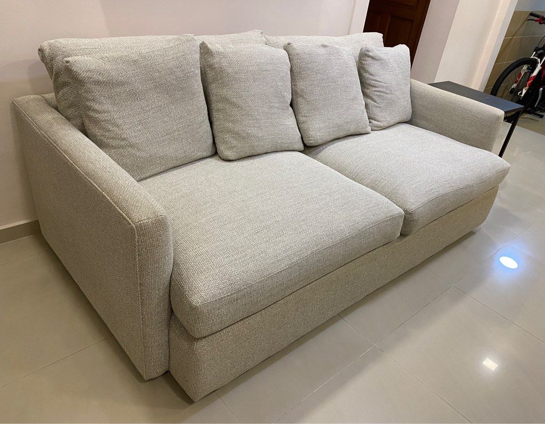 Crate and barrel shop lounge ii chaise