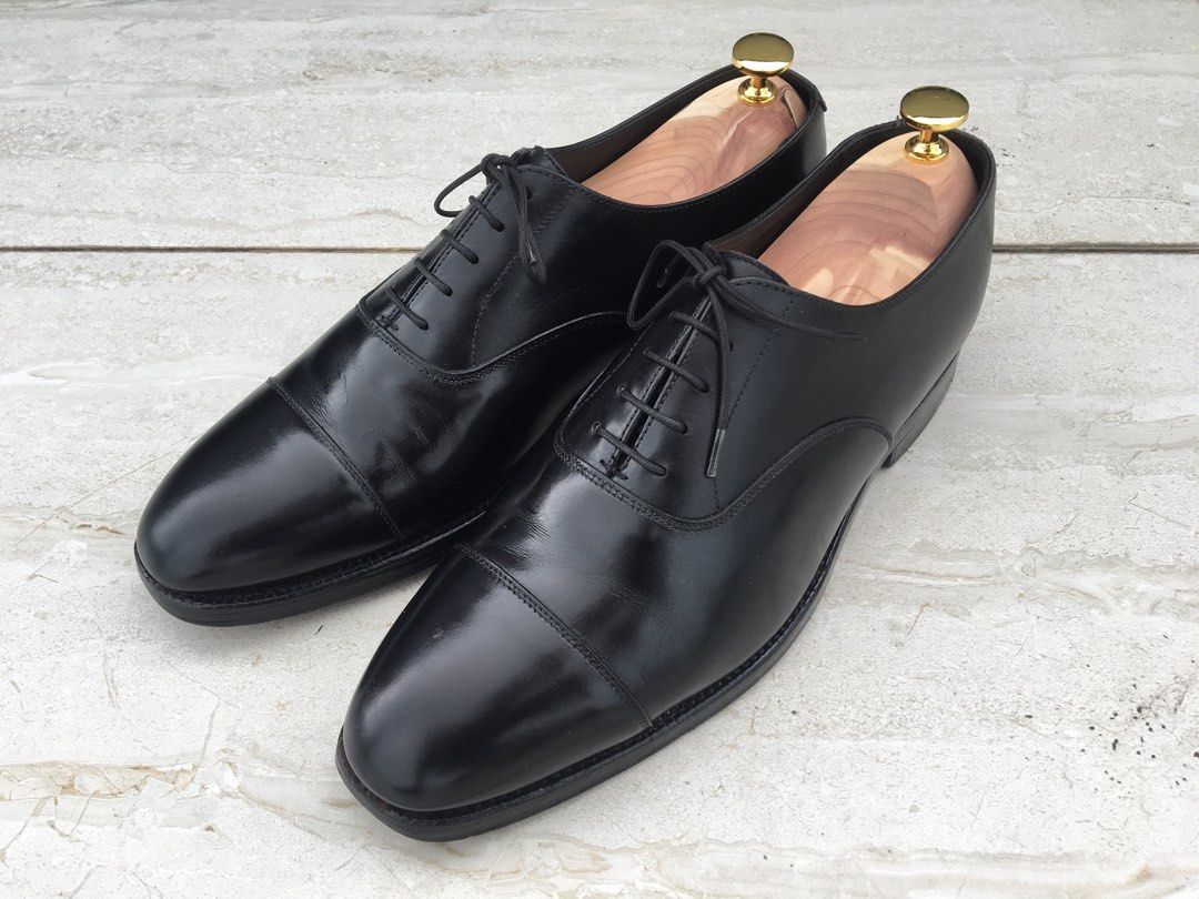 Crockett & Jones Hallam Black Cap Toe Oxford US 9D / 27cm for Polo Ralph  Lauren