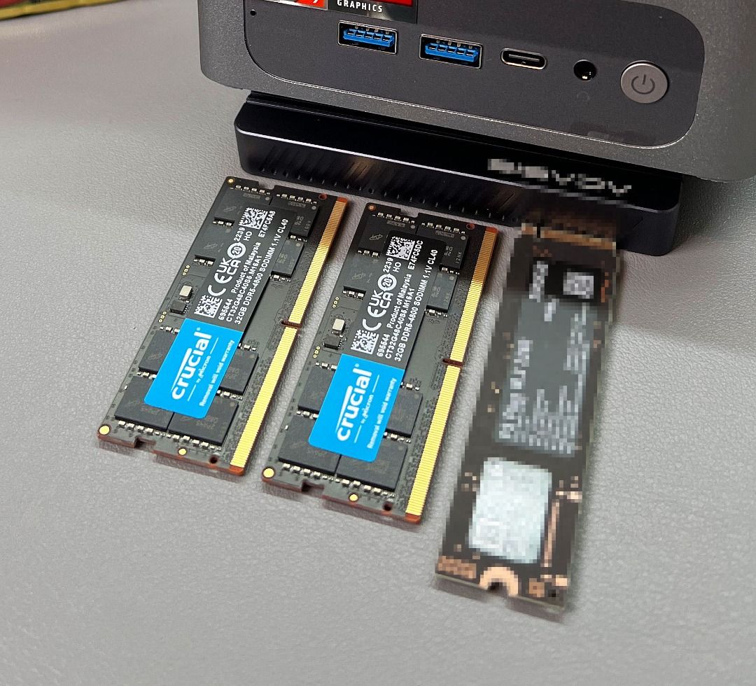 Crucial RAM 64GB Kit (2x32GB) DDR5 4800MHz CL40 Laptop Memory