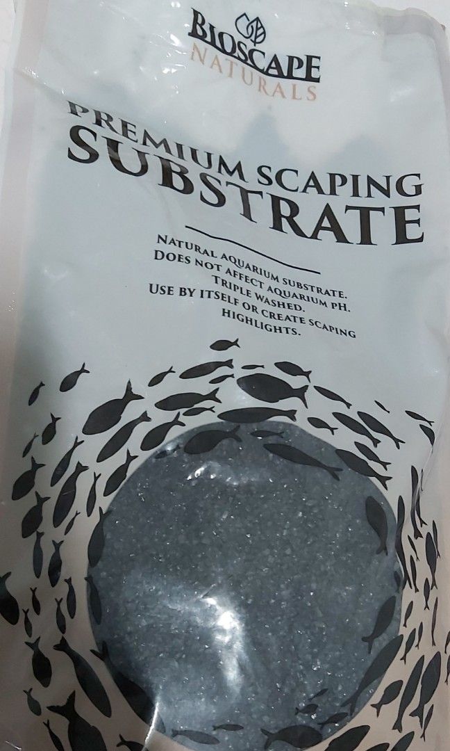 Crystal black sand substrate gravel, Pet Supplies, Homes & Other Pet