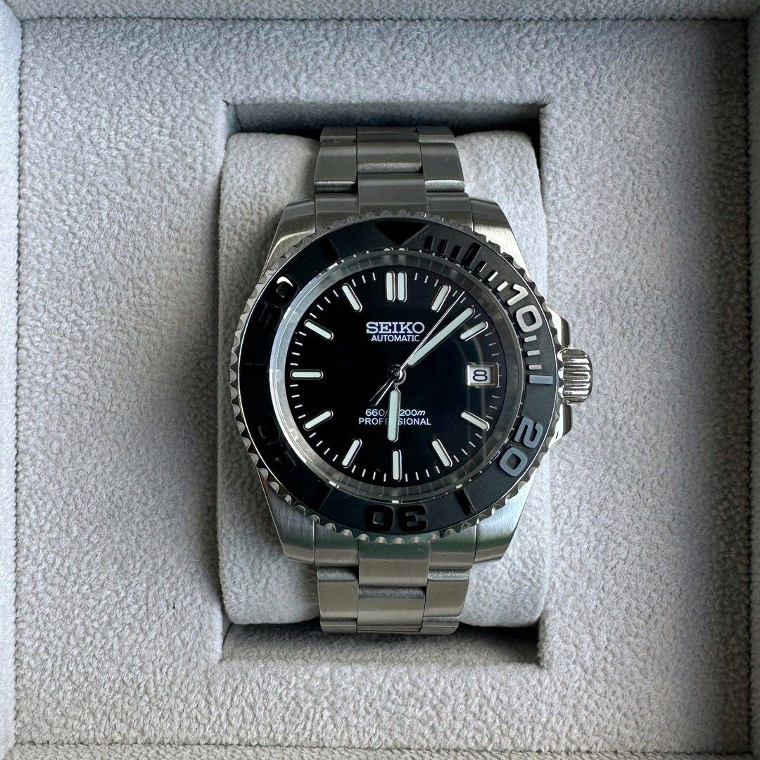 Seiko matte deals black watch