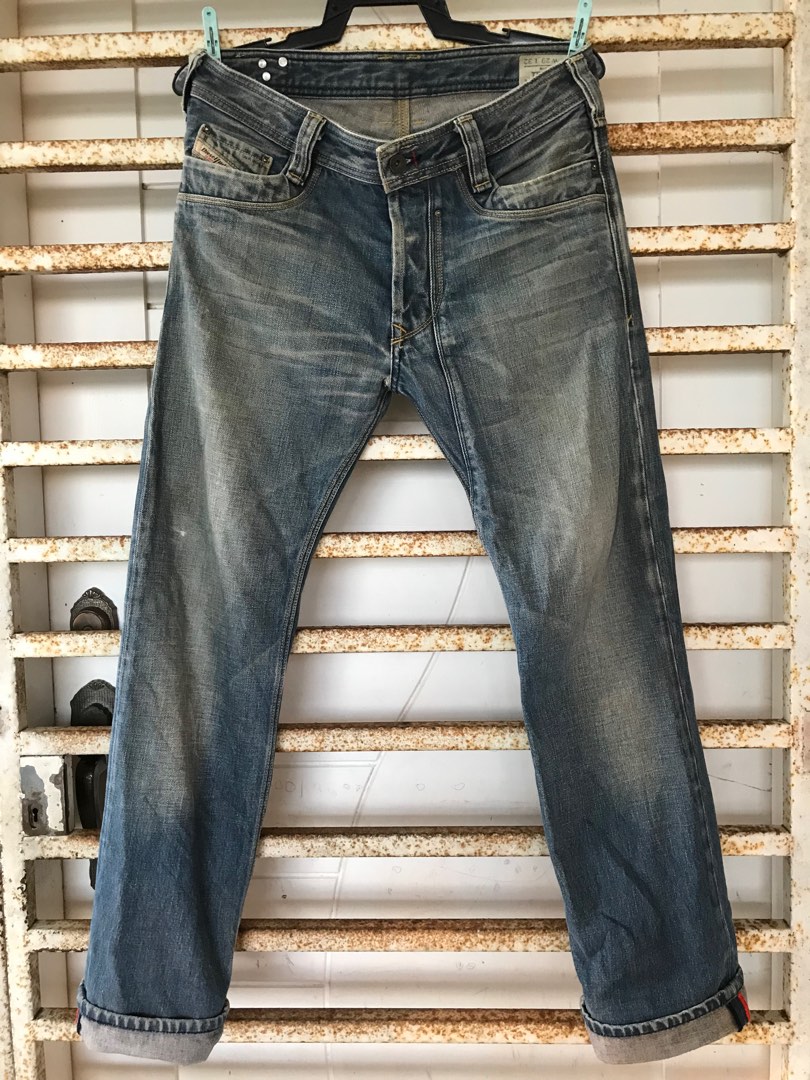 Diesel TIMMEN Selvedge Jeans Made in Italy Waist 31 Authentic, Men's