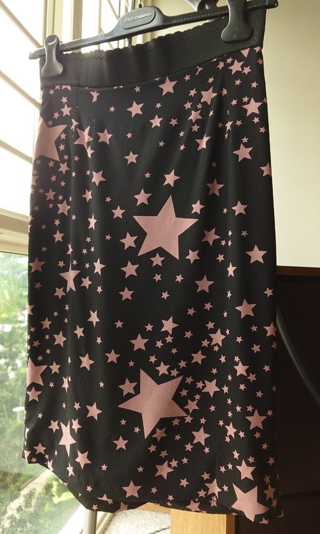 dolce gabbana black skirt