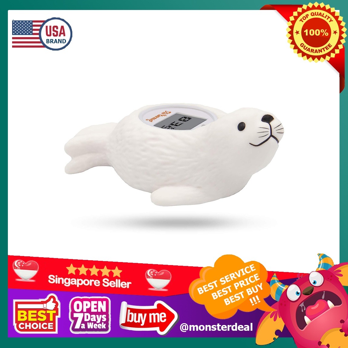 Doli Yearning Baby Bath Thermometer Room Temperature Water Thermometer