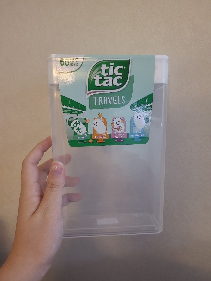 Empty Tic Tac Big Box, Furniture & Home Living, Home Improvement