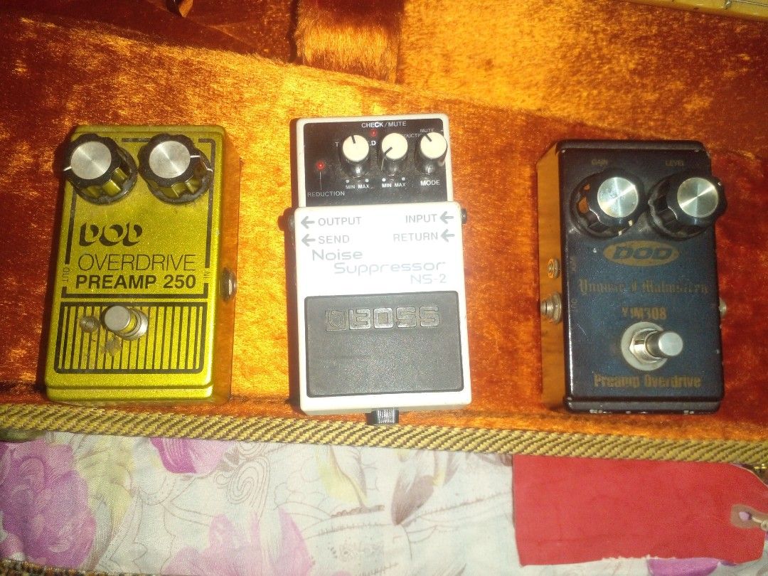 Fender YJM Malmsteen ori USA with pedal set, Hobbies & Toys, Music