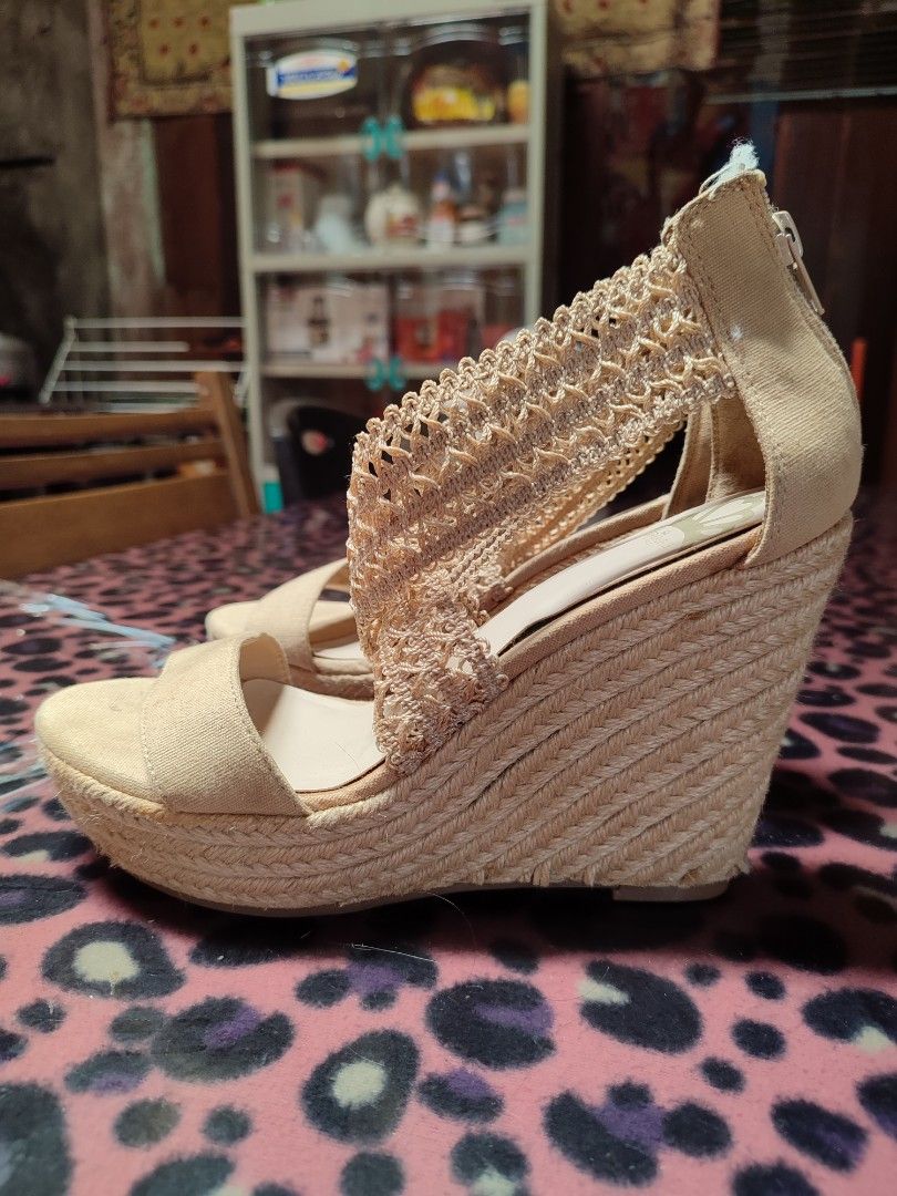 Fergalicious top wedge shoes