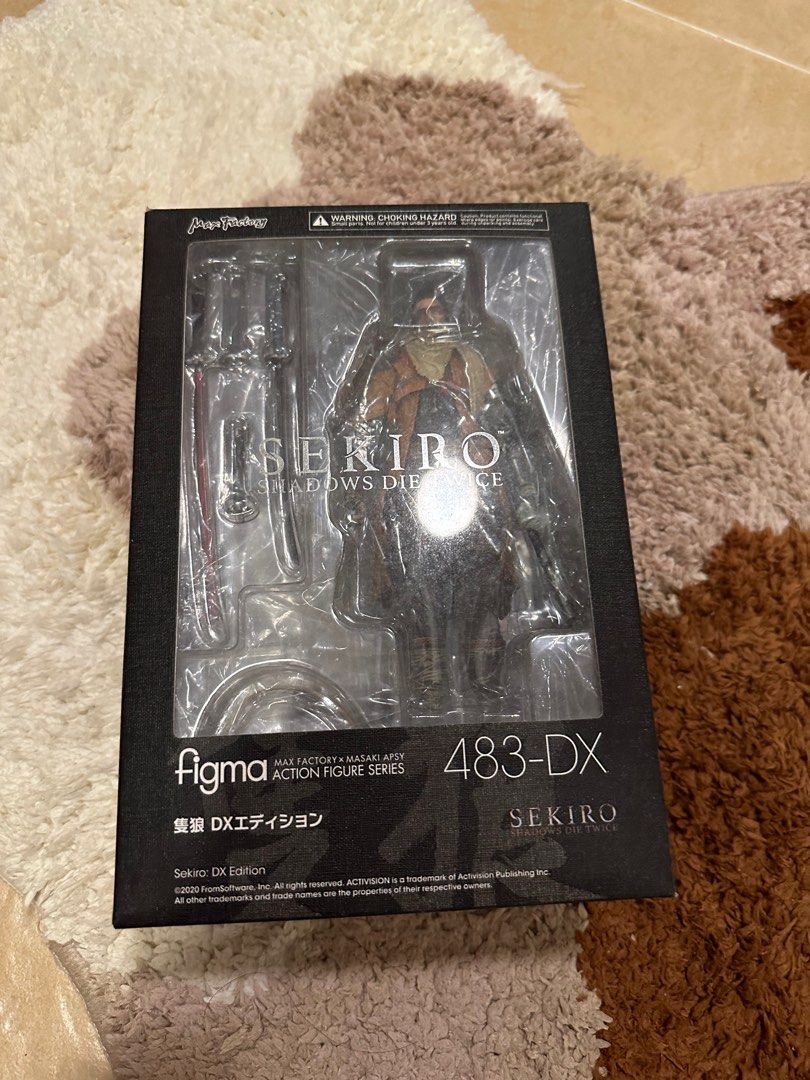 Figma sekrio 隻狼， 別注, 興趣及遊戲, 玩具& 遊戲類- Carousell