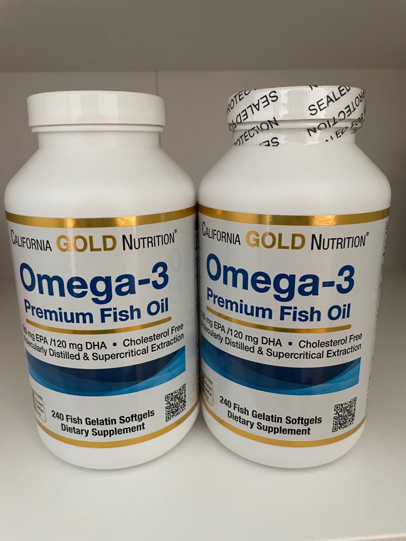 Fish Oil [Expiry 05/23], Health & Nutrition, Health Supplements, Vitamins & Supplements on Carousell