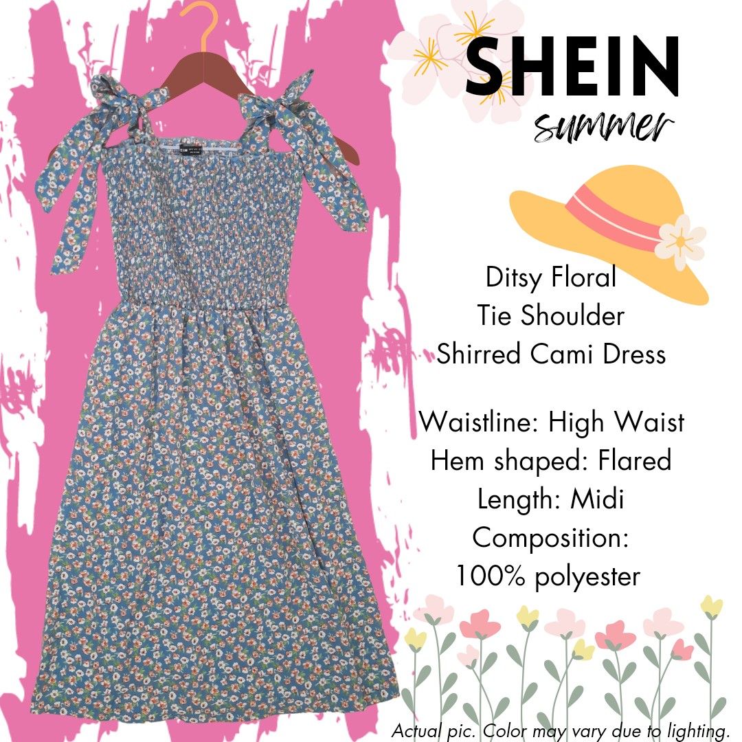 Floral Cami Summer Dress Shein Women s Fashion Dresses Sets