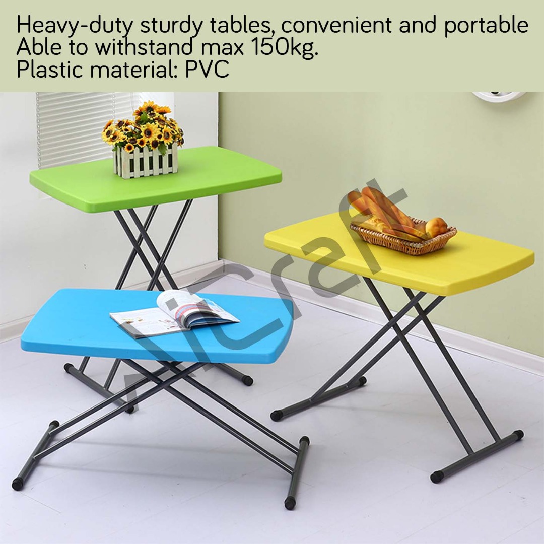 Simple shop foldable table
