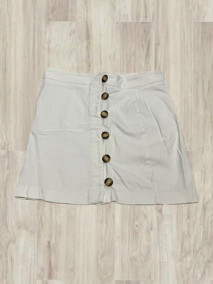 Button up skirt forever 21 online