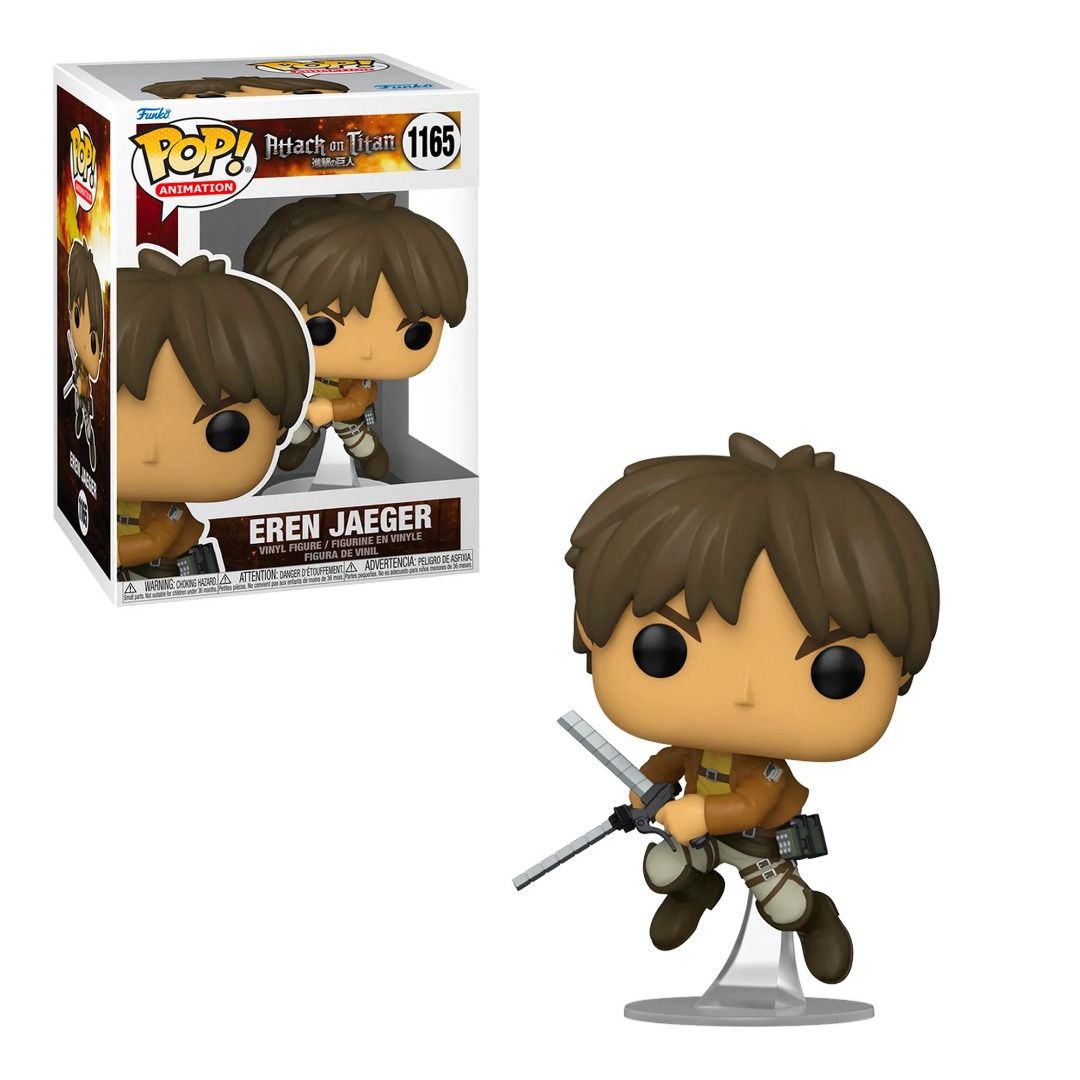 Free Delivery] Funko POP! Animation: Attack on Titan Eren Yeager