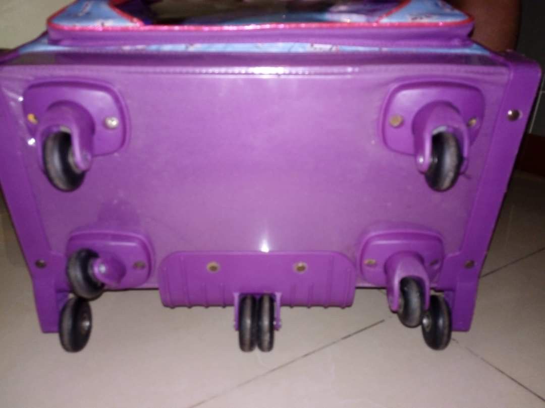 frozen school trolley bag for kids, Hobbies & Toys, Stationary & Craft