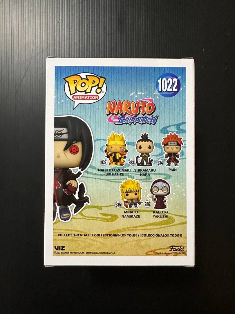  Funko POP! Animation: Naruto Shippuden - Itachi with Crows  (Exclusive) Pop Vinyl : Toys & Games