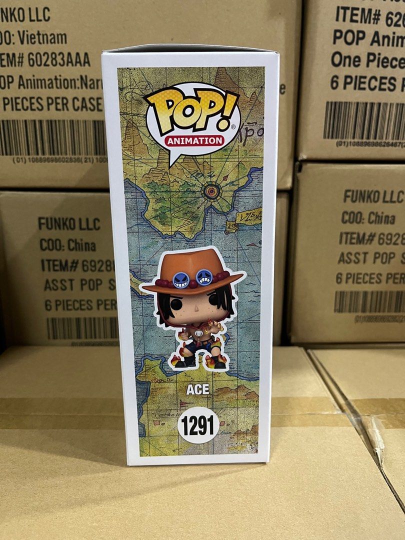 Funko Pop One Piece Ace Wanted Poster, Hobbies & Toys, Toys & Games on