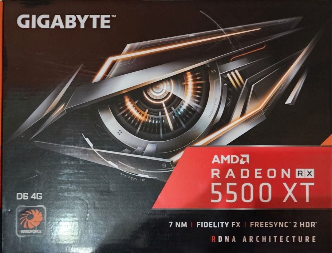 Gigabyte radeon rx best sale 5500 xt 4gb