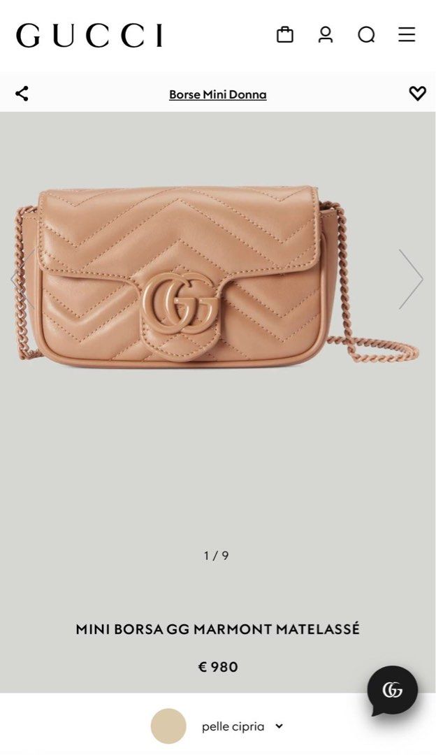 Mini borse hotsell gucci