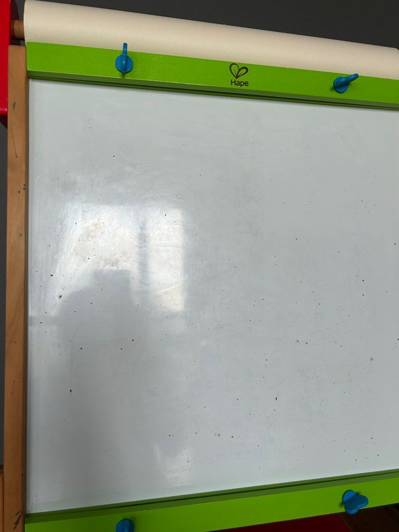 Hape Allin1 Easel Stand Whiteboard, Blackboard, Adjustable