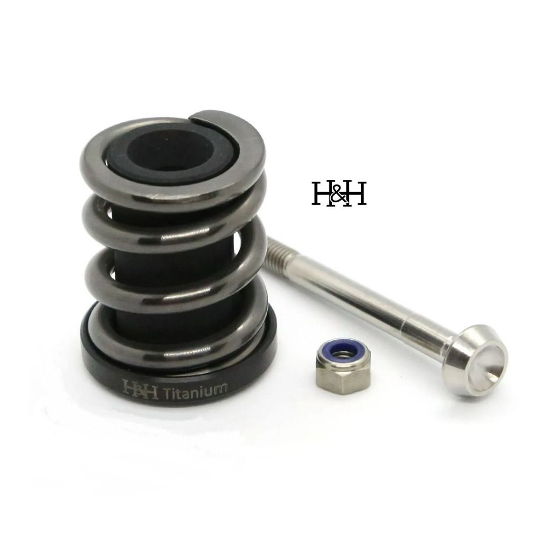 Brompton titanium sales suspension